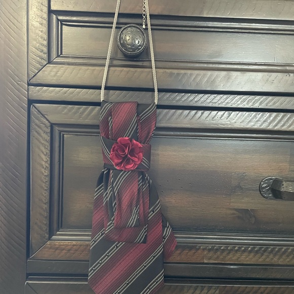 *NEW* Ladies Custom Design Neck-ties with a bow. Colors vary. Adjustable $30each - Picture 3 of 8